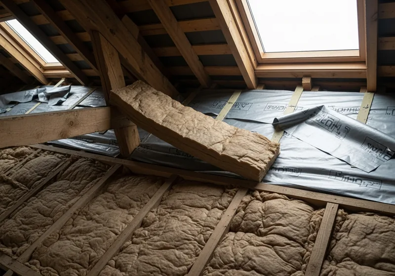 Isolation sous rampants de combles aménagés à Vannes